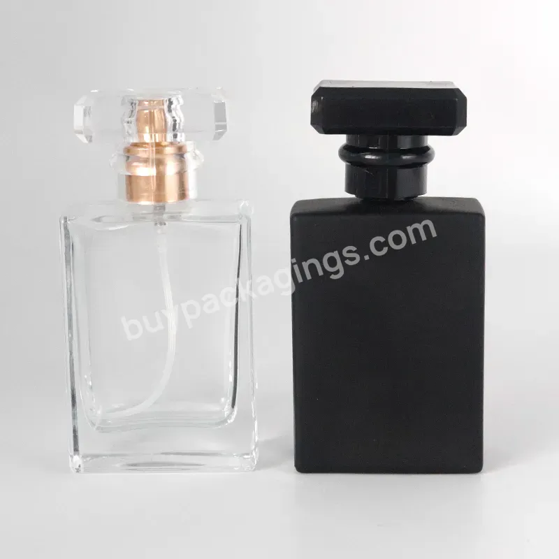 Customized Optional 50ml Refillable Perfume Glass Bottle With Spray Parfum - Buy Parfum Bottle 50ml,Perfume Spray Bottle,Refillable Perfume Bottle.