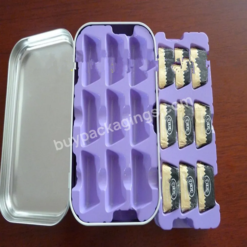 Customized Pet Chocolate Insert Tray - Buy Thermoforming Chocolate Tray,Chocolate Blister Tray,Blister Packaging For Chocolate.