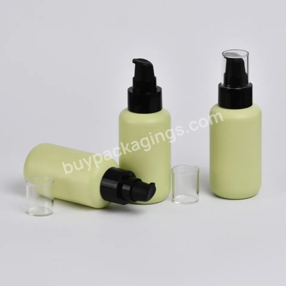 Customized Pink Pet 250ml Green Round Cosmetic Skin Care Packaging Lotion Pump Bottle With Cap - Buy Press Lotion Bottle,Pet Lotion Pump Bottle,Lotion Container Bottle.