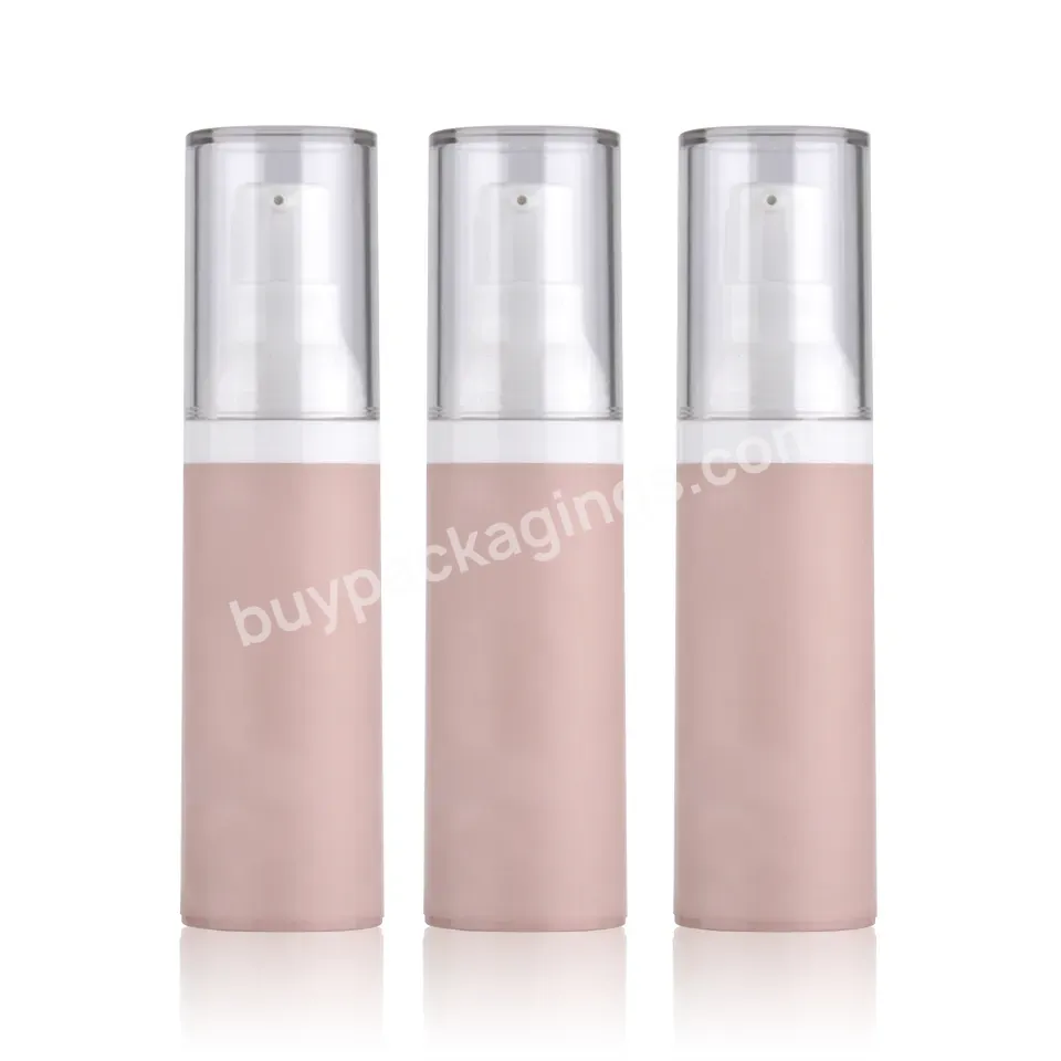 Customized Pink Pet 30ml 80ml Cylinder Skin Care Packaging Aerosol Cosmetic Spray Pump Bottle - Buy Plastic Lotion Pump Bottle,Plastic Bottles,Cream Lotion Bottle.