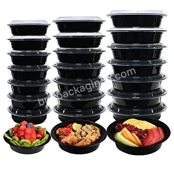 Customized Plastic Injection Mould Products Disposable Plastic Tableware Round Bowl - Buy Round Meal Prep Containers,Disposable Bowl,Food Container Bowl.