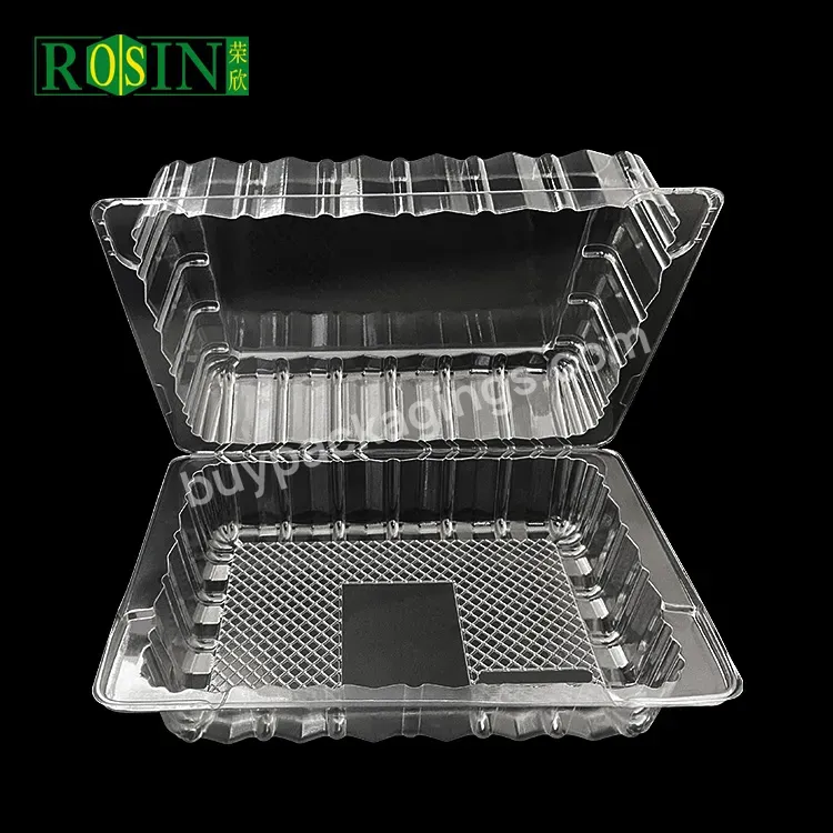 Customized Plastic Pet Clear Disposable Take Away Fruit Cake Food Box Container Packaging - Buy Disposable Take Away Fruit Cake Box,Clear Disposable Plastic Food Box Fruit Container Packaging,1000g Disposable Plastic Fruit Box.