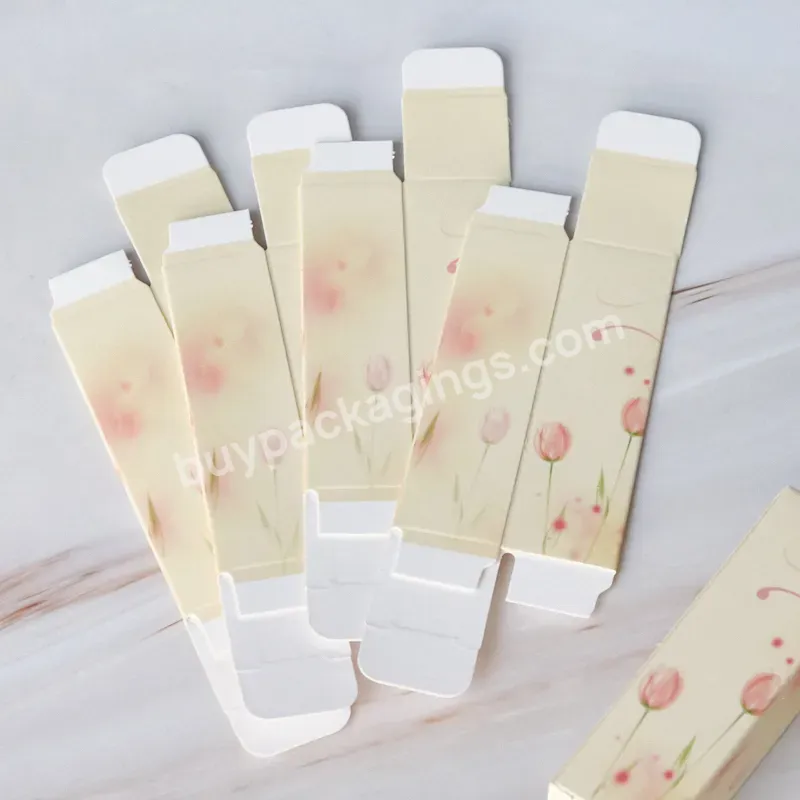 Customized Print Logo Lipstick Paper Package Box Lip Gloss Paper Packaging Box For Cosmetic - Buy Paper Packaging Box For Cosmetic,Lip Gloss Paper Packaging Box,Lipstick Paper Package Box.