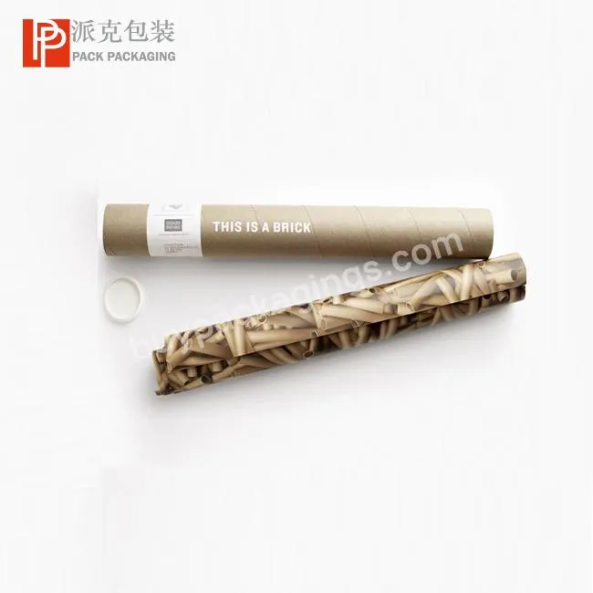 Customized Printed Cardboard Shipping Mailing Poster Packaging Tube