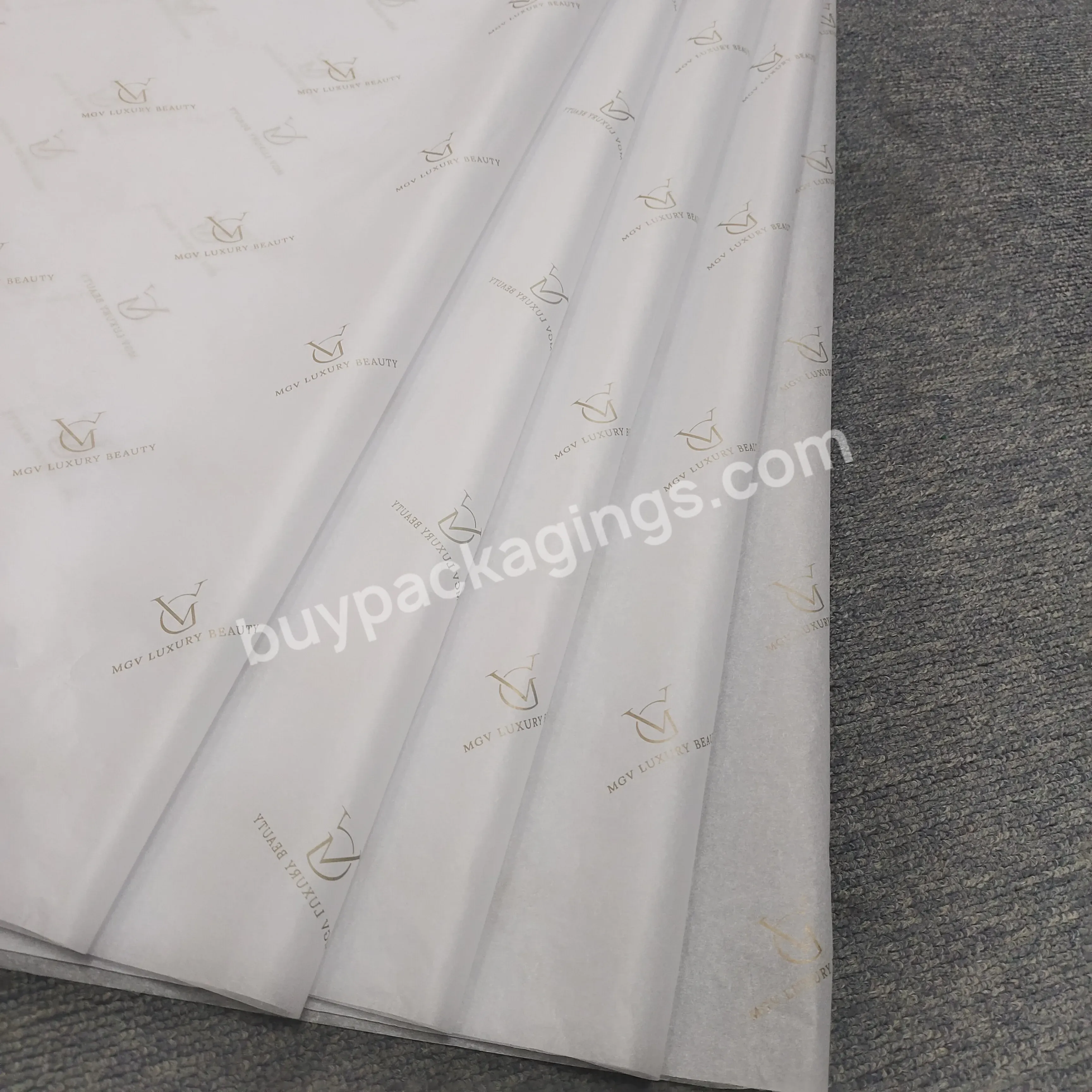 Customized Printed Packaging Tissue Silk Wrapping Paper With Logo For Clothes/flowers/gifts - Buy Wrapping Clothing/flower/gift,Frosted Zipper Bag,Customized Logo And Size.