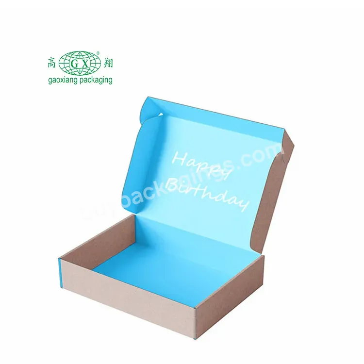 Customized Printing Child Gift Packaging Shipping Box Corrugated Paper Box With Logo - Buy Custom Shipping Box,Corrugated Paper Box,Shipping Box.
