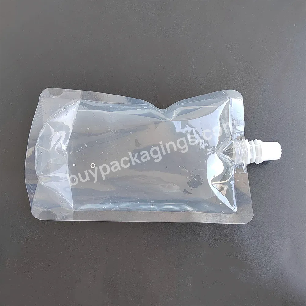Customized Printing Food Packaging Nozzle Bag Reusable Plastic Transparent Stand Up Spout Pouch For Juice Drink Milk Coffee - Buy Food Packaging Nozzle Bag,Stand Up Spout Pouch,Plastic Transparent Spout Pouch.