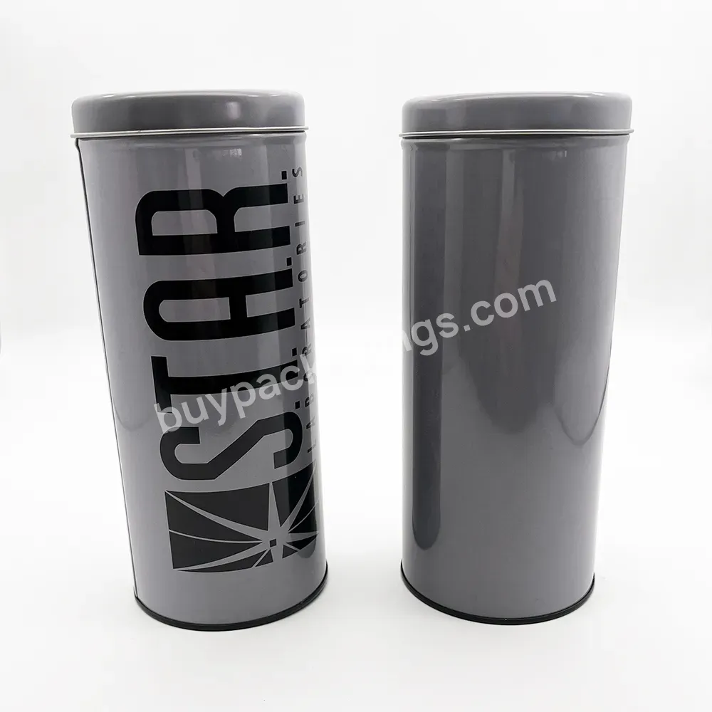 Customized Printing Round Tin Tube Packaging - Buy Tin Tube Packaging,Round Tall Tin Can,Round Money Bank Tin Can.