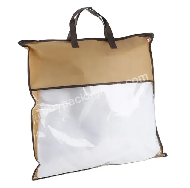 Customized Pvc / Non Woven Packaging Bag For Bedding Storage - Buy Non Woven Bag,Pillow Bag,Customized Bag.