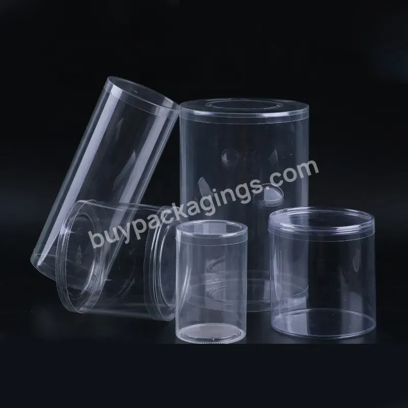 Customized Size Clear Acetate Tube Round Plastic Cylinder Food Packaging Box - Buy Plastic Cylinder For Food,Pvc Pet Cylinder Packaging For Cookies,Clear Plastic Food Grade Cylinder.