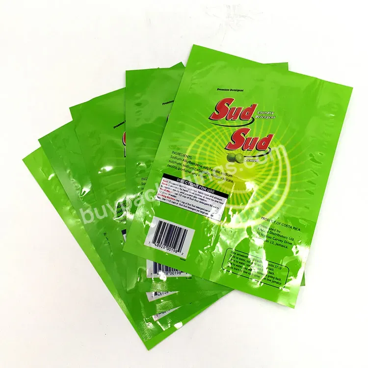Customized Small Three Side Sealed Plastic Washing Detergent Bags Powder Laundry Sachet Bag For Soap Powder Packaging - Buy Powder Laundry Sachet Bag,Powder Detergent Packaging Bags,Plastic Detergent Powder Packaging Bags.