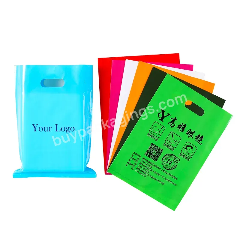 Customized Storage Pvc Fashion Coffee Clothing Branded Designer Punching Shopping Packaging Plastic Bag With Your Own Logo - Buy Eco Friendly Compostable D2w Epi Corn Starch 100% Oxo Biodegradable Plastic Bag Wholesale,Custom Printed Logo Design Ldpe
