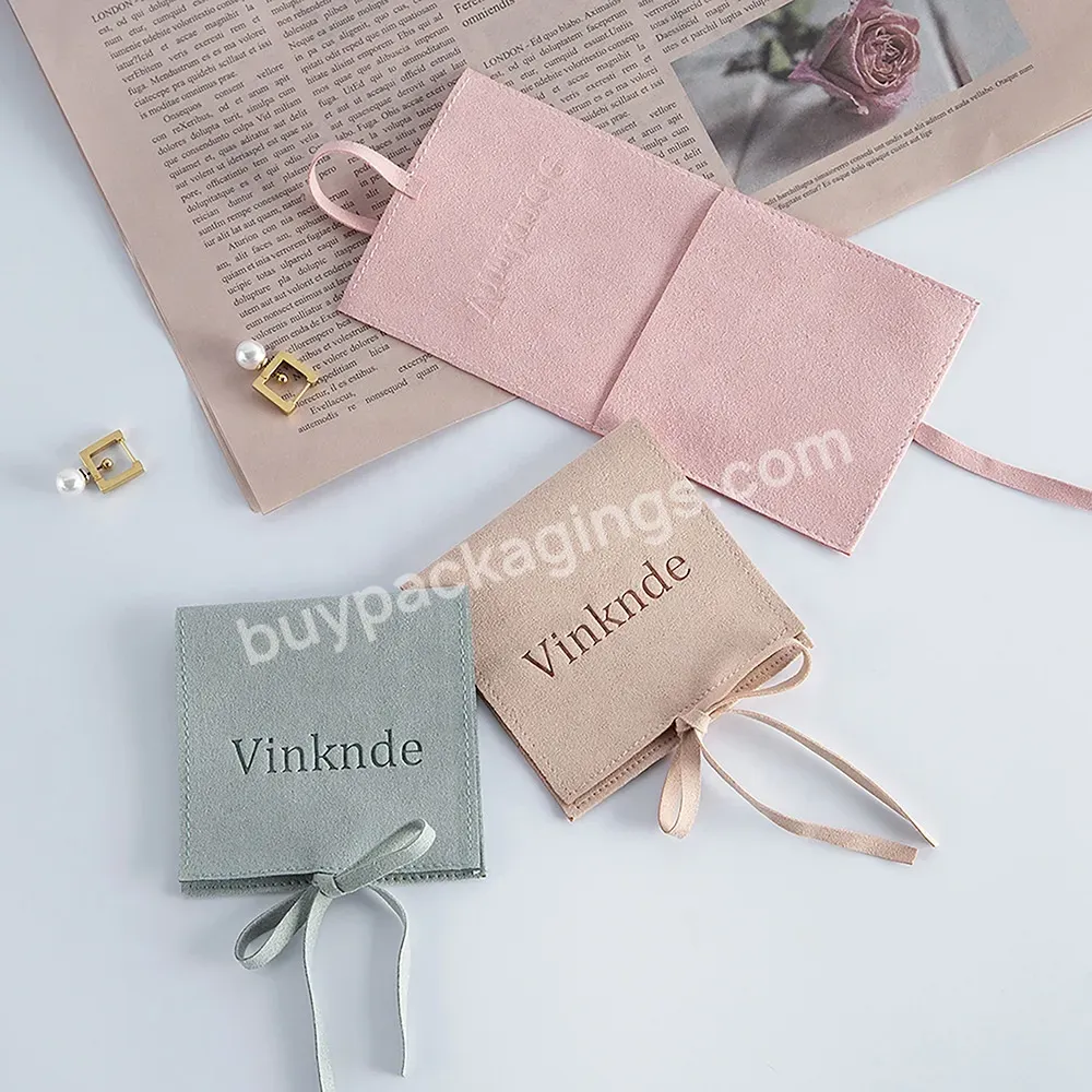 Customized Suede Microfiber Cotton Jewelry Bags With Embossed Logo Packaging Bags Pouch - Buy Custom Packaging Bags,Cotton Jewelry Bags,Suede Bags Microfiber Bags.