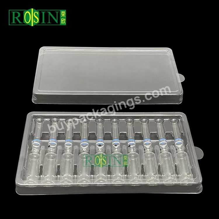 Customized Transparent 12 Cavity 1ml 2ml Blister Plastic Tray For Medicine Ampoules Plastic Packaging - Buy Customized Blister Plastic Tray For Ampoules,Medicine Plastic Packaging,Transparent 12 Cavity Plastic Packaging.