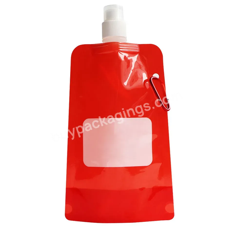 Customized Transparent Plastic Spout Bag Reusable Durable Plastic Bottle Pouch For Liquid Drink Jelly Food Sealed Packaging Bag - Buy Customized Transparent Spout Bag,Plastic Spout Bag,Food Packaging Bag.