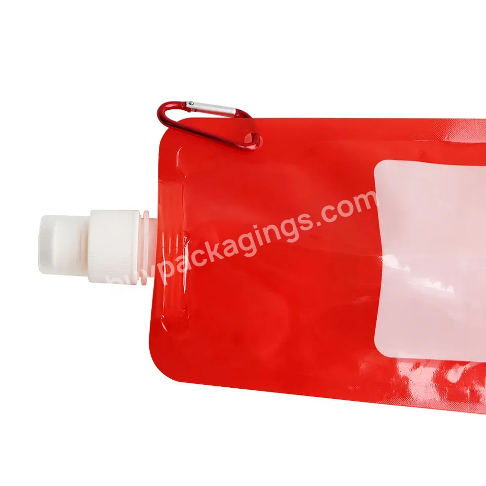 Customized Transparent Plastic Spout Bag Reusable Durable Plastic Bottle Pouch For Liquid Drink Jelly Food Sealed Packaging Bag - Buy Customized Transparent Spout Bag,Plastic Spout Bag,Food Packaging Bag.