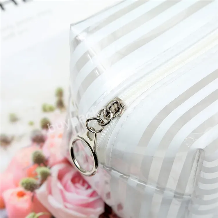 Customized Transparent Pvc Cosmetic Bags For Make Up Storage With Zippers - Buy Pvc Cosmetic Bag,Clear Make Up Bag,Clear Bags For Cosmetic.