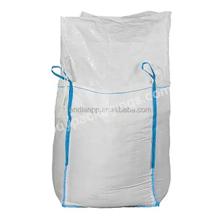 Customized Virgin Pp 1000kg Duffle Top Fibc One Ton Bag Big Jumbo Bag