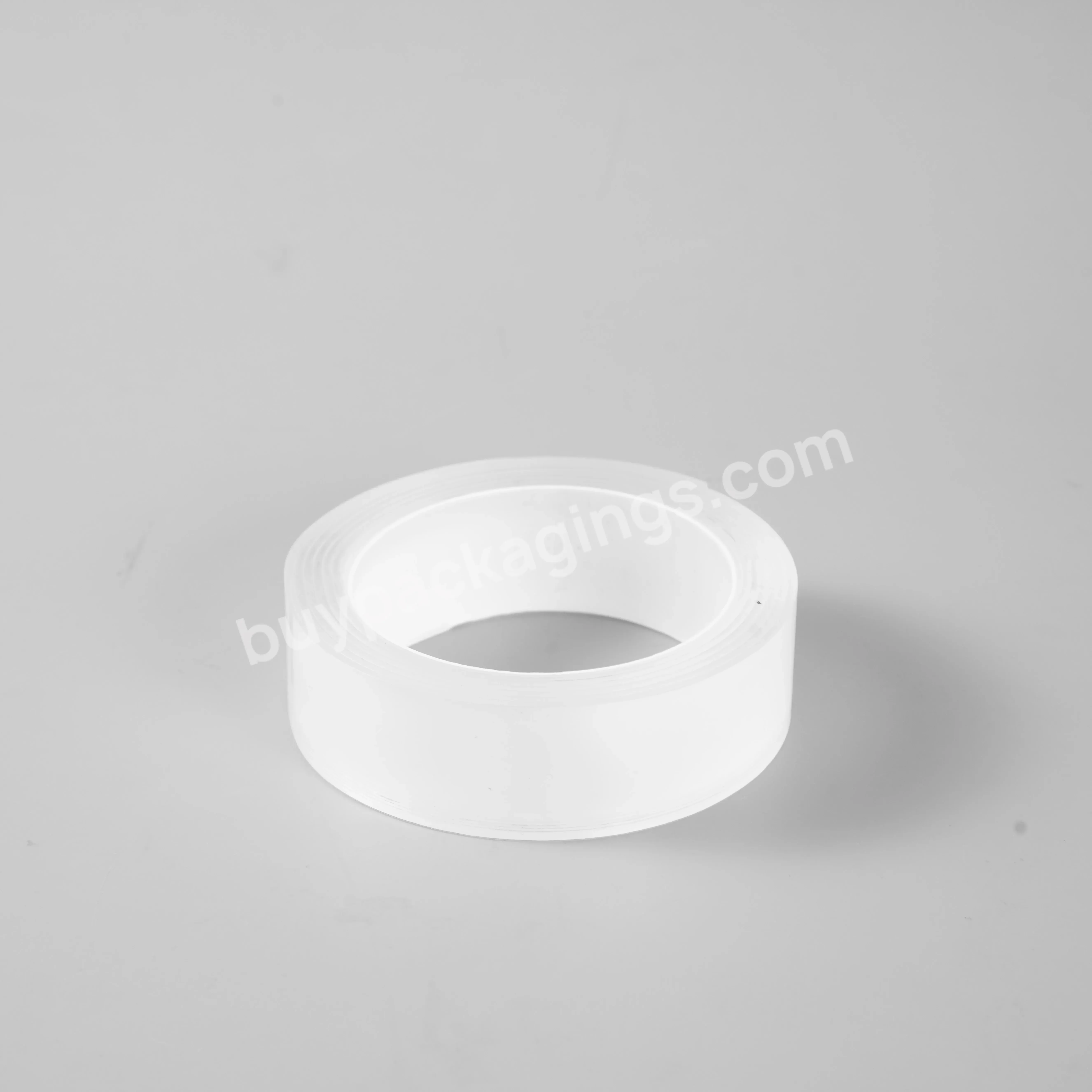 Customized Waterproof Washable Reusable Adhesive Acrylic Nano Transparent Double Sided Tape - Buy Customized Waterproof Transparent Double Sided Tape,Washable Reusable Adhesive Acrylic Nano Tape,Odorless Nano Suction Tape Strong Viscosity.