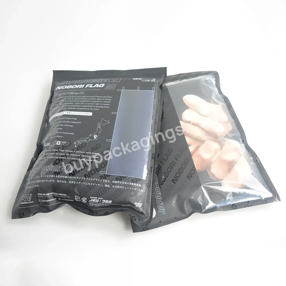 Customized Wholesale Brand Reusable Clothing Bag Uv Printed Zip Lock Glossy Matte Dots With Windows Plastic Clothes Zipper Bags - Buy Plastic Clothes Zipper Bags,Customized Stand Up Pouch Zipper Plastic Package Bag For Socks Packaging/cloth Packaging