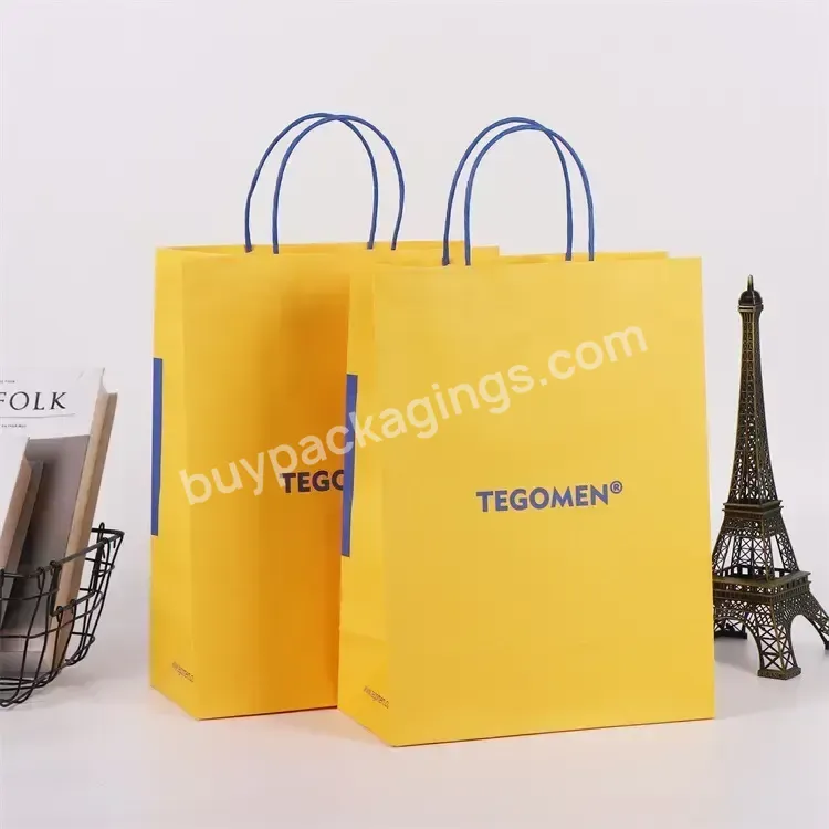 Customized Wholesale Reusable Clothing Sundries Kraft Paper Shopping Bags - Buy Modern Fashion Packaging Gift Bag,Clothing Packaging Paper Bags,Environmentally Friendly Packaging Paper Bags.