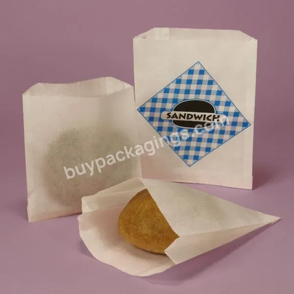 Customized Wrapping Biscuits Cookies Cartoon Apples Grapes Treat Snack Fruit Sack Hot Food Wax Mini Kraft Paper Bag - Buy Treat Bag Paper,Paper Sack Bag,Paper Bag Biscuits.