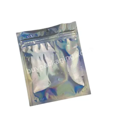 Customized Zipper Plastic Jewelry Makeup Packaging Hologram Mylar Bags Transparent Holographic Bags - Buy Custom Mylar Bags Holographic Bags Cosmet Packag Bag Clear Zipper Pouch,Jewelry Makeup Packaging Print Packag Plastic Bag,Hologram Mylar Bags Sm