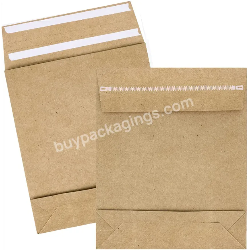 Degradable Popular Clothing Packaging Custom Logo Kraft Paper Shipping Envelope - Buy Shipping Envelope,Kraft Paper Shipping Envelope,Custom Shipping Envelope.