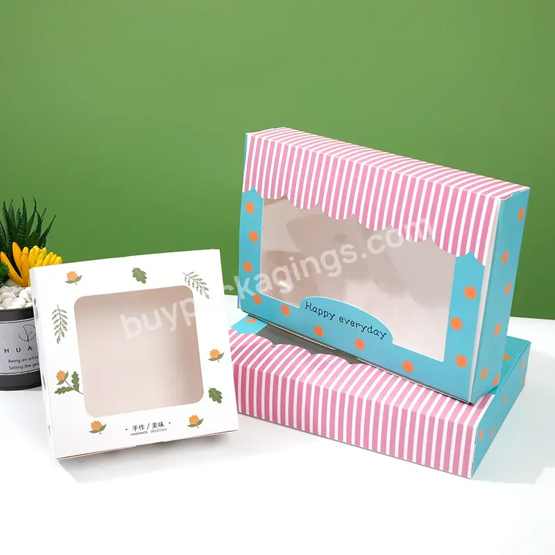Dessert Box Bread Packaging Boxes For Cake Packing - Buy Boxes For Cake Packing,Dessert Box,Bread Packaging.