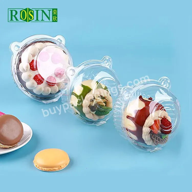 Dessert Cake Packaging Box Blister Manufacture Round Clear Plastic Transparent Cup Cake Packaging Boxes - Buy Cup Cake Packaging Boxes,Dessert Cakee Boxes,Clear Cake Box Lid.