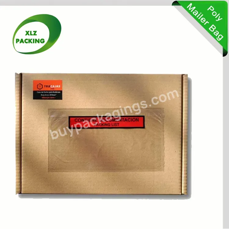 Dhl Transparent Packets Plastic Packing List Envelope&a4 Packing List For Shipping - Buy Dhl Packing List Envelope,Chopstick Packing Envelope,A4 Plastic Envelope.