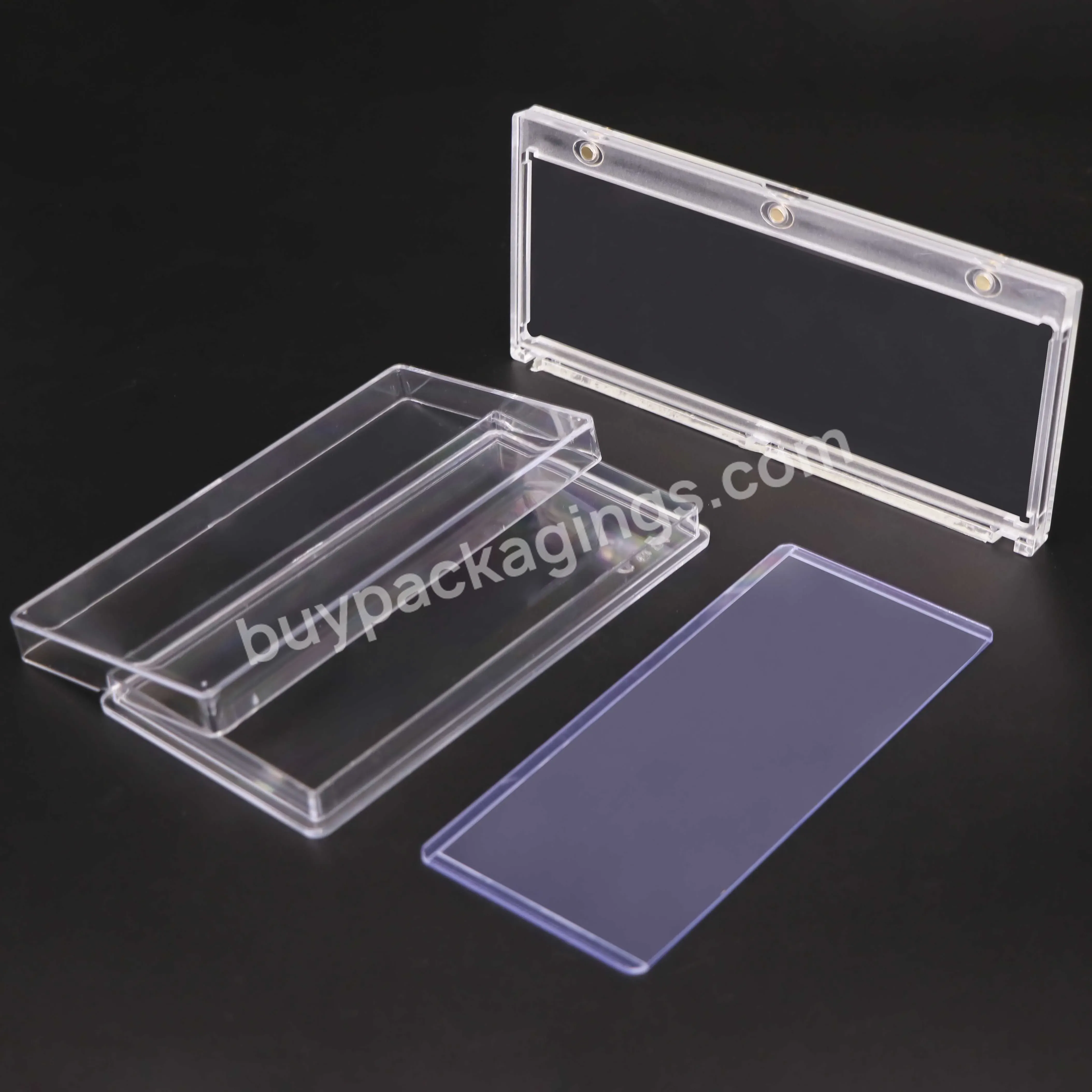 Different Size Box Support Customization Commemorative Banknotes Display Case Custom Card Holder Plastic Bank Notes - Buy Commemorative Banknotes Display Case,Custom Card Holder,Plastic Bank Notes Case.