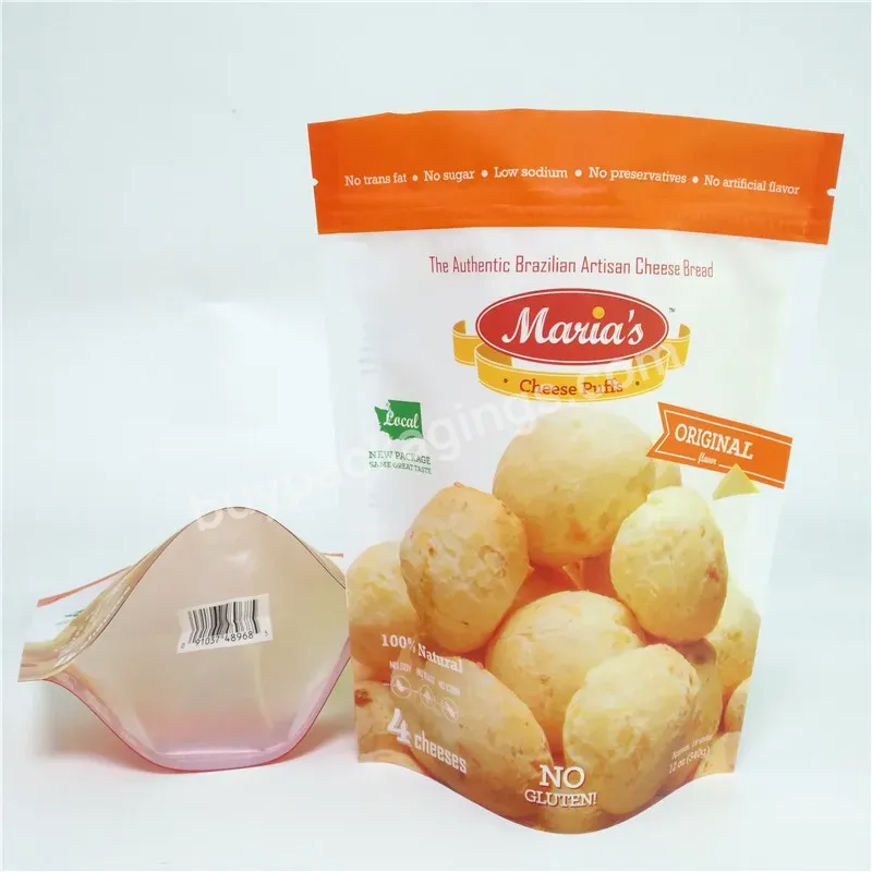 Digital Print Matte Finished Rice Dumpling Food Doypack Plastic Bread Packaging Bag For Cheese Puff - Buy Plastic Bread Packaging Bag,Food Doypack,Rice Dumpling Packaging.