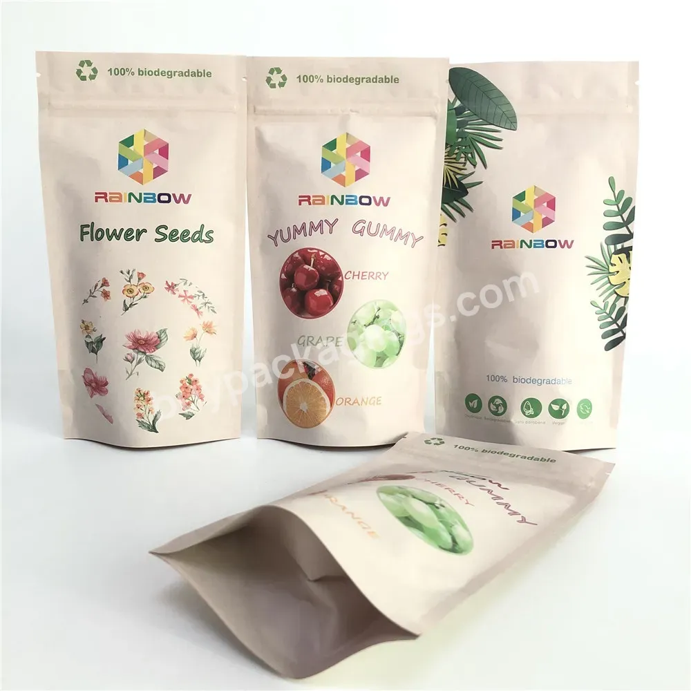 Digital Printing Eco-friendly Soap Packaging Bags Biodegradable Kraft Paper Pla Packaging Bags - Buy Eco-friendly Bags,Biodegradable Food Packaging,Eco-friendly Soap Packaging.