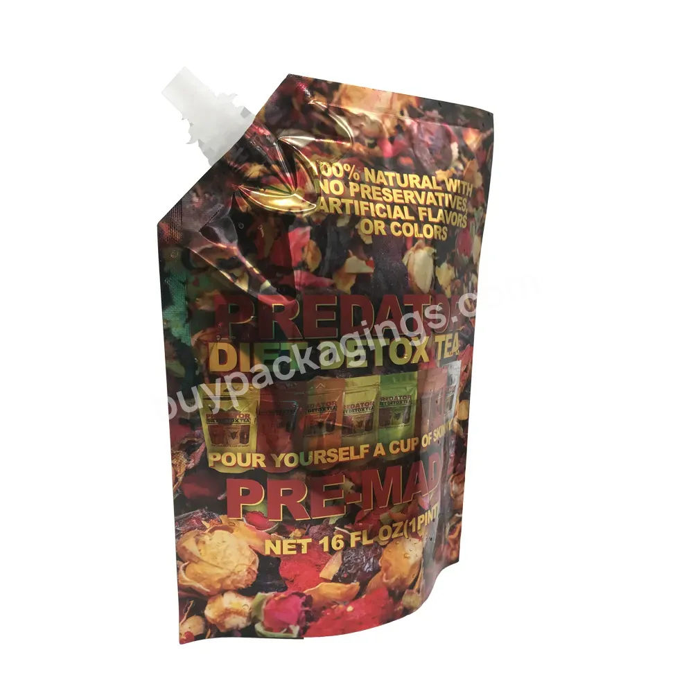 Digital Printing Plastic Liquid Foil Bags Stand Up Nozzle Clear Water Bag Spouted Drink Baby Food Pouches - Buy Custom Printed Ziplock Clear Drink Reusable Food Spout Pouch Plastic Liquid Stand Up Pouch With Spout,Custom Plastic Pouch With Spout Clea
