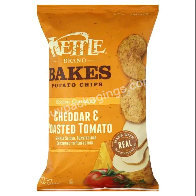 Direct Factory Custom Printed Laminated Potato Chips Packaging Bag For Potato Chips Corn Chips - Buy Potato Bags,Custom Printed Potato Chip Bags,Potato Chips Packaging Bags.