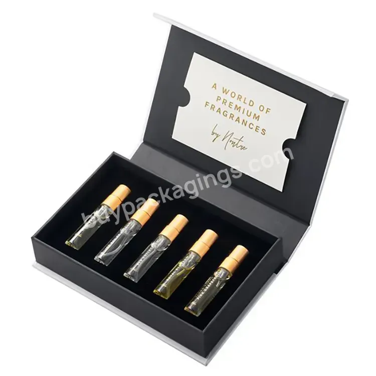 Discovery Set Perfume Sample Packaging Box For 1ml/1.5ml/2ml Vial Bottles - Buy Discovery Set Perfume Bottle Packaging Box,Perfume Sample Packaging Box For 1ml,Custom Perfume Box 1ml/1.5ml/2ml Vial Bottles.