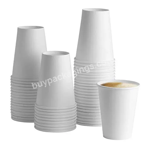 Disposable 8oz Single Wall Hot Drinking Coffee Paper Cup For Coffee - Buy Paper Cups For Coffee,Coffee Cups Disposable Paper,Paper Drinking Cups.