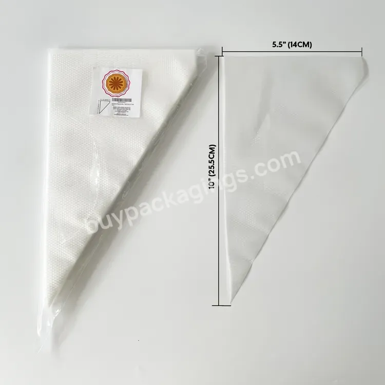 Disposable Baking Supplies Piping Bags 10/14inches Custom Printed Piping Decorating Pastry Bags - Buy Disposable Piping Bags,Custom Printed Piping Bags Decorating Bags,Baking Supplies.