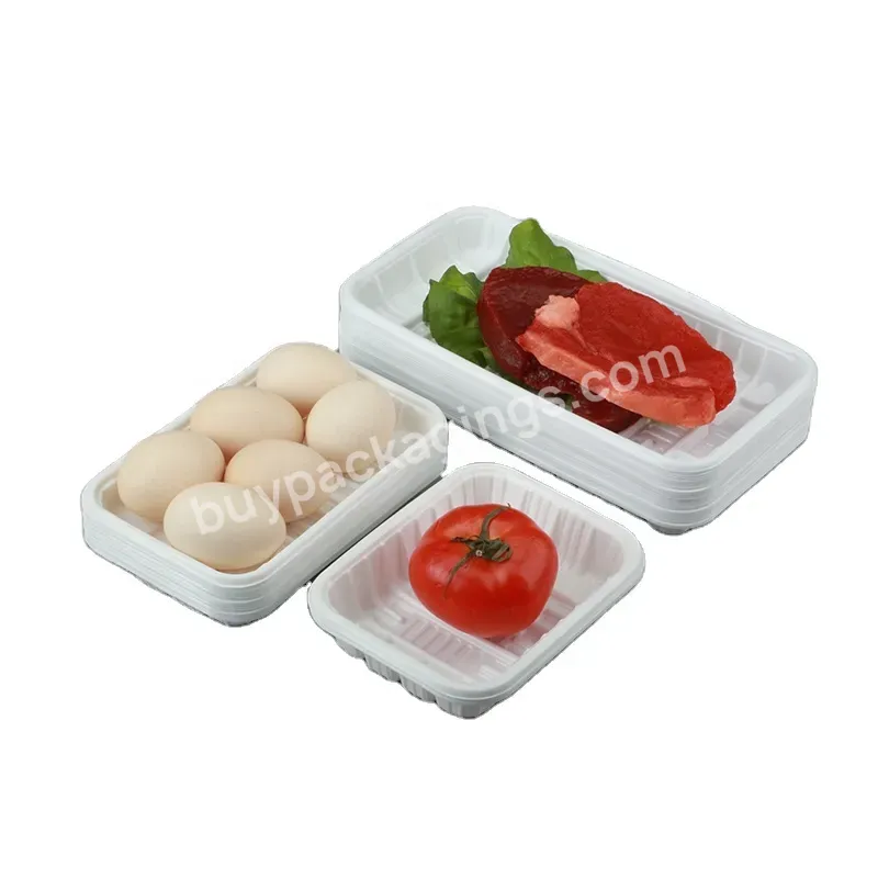 Disposable Black Clear White Pp Plastic Vegetable Fruit Egg Meat Display Tray - Buy Meat Display Tray,Plastic Egg Tray,Pp Tray.