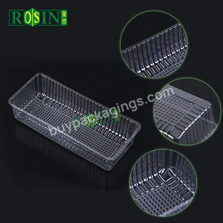 Disposable Pet Clear Plastic Biscuit Insert Tray Blister Plastic Cookies Inner Packaging Tray