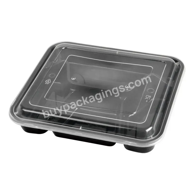 Disposable Plastic 4 Compartment Rectangular Fruit,Rice,Vegetables Packing Fast Food Lunch Box Container - Buy 4 Compartment Food Lunch Box,4 Compartment Food Container,Disposable Plastic 4 Compartment Food Container.