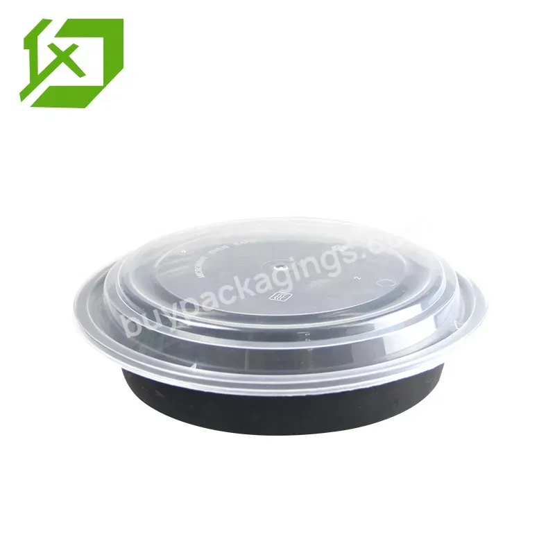 Disposable Plastic Food Container Freshware Meal Prep Containers Round Microwavable Take Out Container - Buy Round Microwavable Take Out Container,Disposable Plastic Food Container,Freshware Meal Prep Containers.
