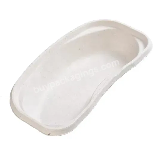 Disposable Pulp Kidney Bowl Kidney Shaped Tray Basin Reusable Molded Paper 700 Ml Kidney Tray Care Bowl Round Edges Surgical - Buy Pulp Kidney Bowl,Pulp Kidney Dish,Pulp Kidney Tray.