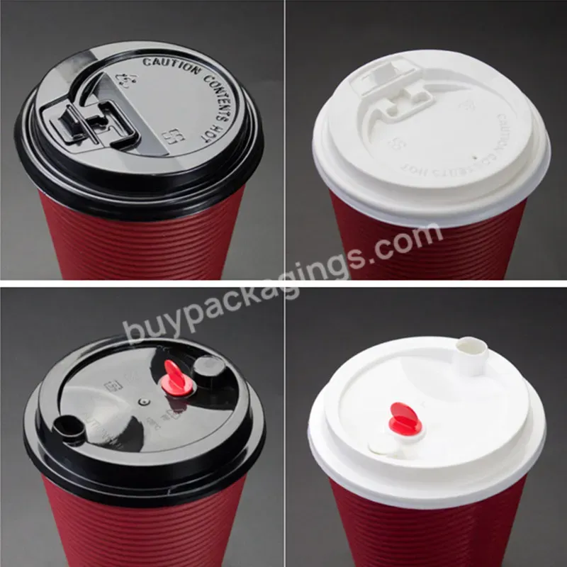 Disposable Take Away Hot/cold Drinking Custom Designs Ripple Paper Coffee Cup With Lid - Buy Designs Paper Cups With Lid,Ripple Paper Cups With Lid,Takeaway Cups Paper.