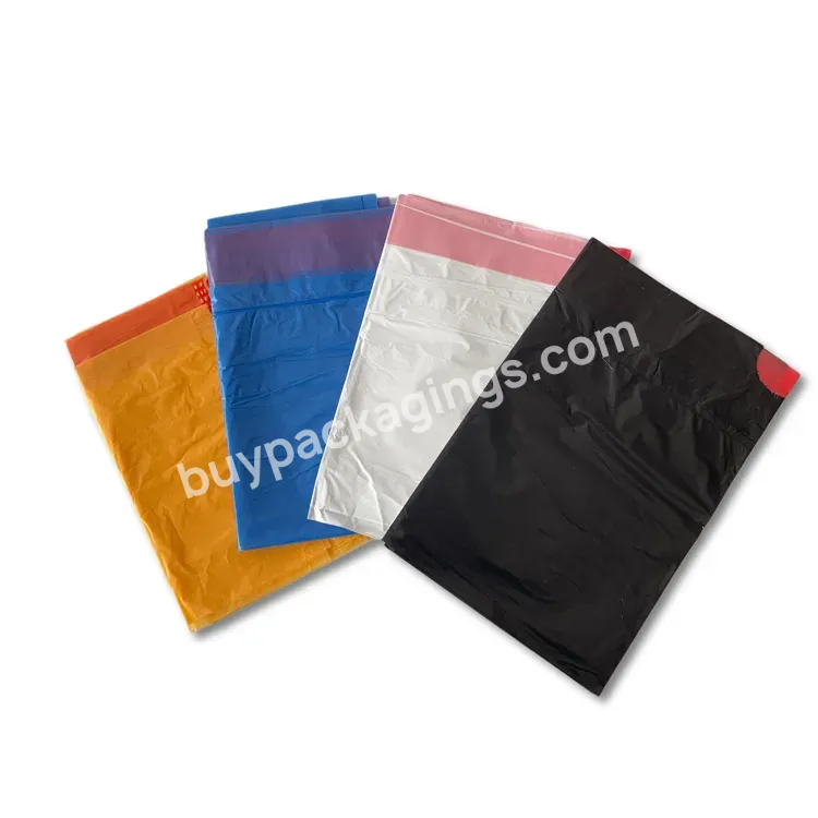 Disposable Trash Bags Customized Biodegradable Drawstring Garbage Packaging Bag With Own Logo Printing - Buy Customized Packaging And Logo Printing,Disposable Trash Bags Drawstring Garbage Bag,Biodegradable Packaging.