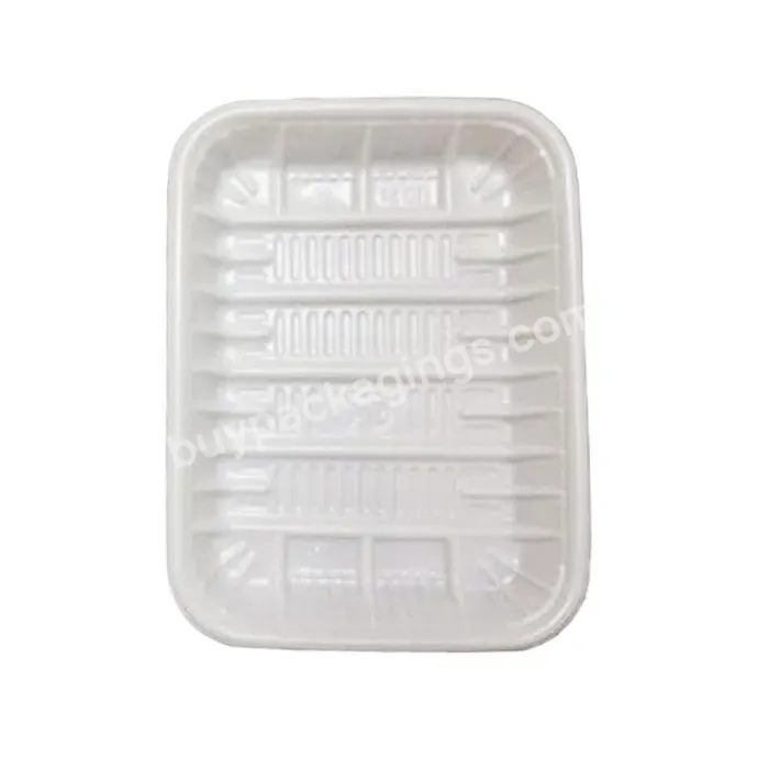 Disposable White Pp Blister Vacuum Forming Plastic Tray For Frozen Food Meat Tray - Buy Tray For Meat,Vacuum Form Dosposable White Pp Tray,Plastic For Frozen Food.