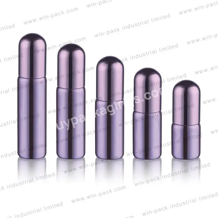 Doterra Essential Oil Glass Bottles Purple Screen Printing Personal Care Screw Cap Round Customized 2/3/5/7ml Win-pack Shanghai - Buy Doterra Glass Water Bottle,Essential Oil Decanter,Essential Oil Bottles Amazon.