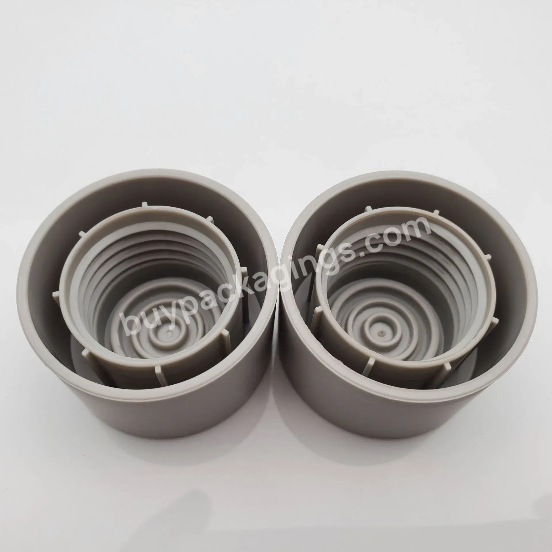 Double Layers Two Layers 24mm 24/410 Matte Finish Screw Cap For Cosmetic Makeup Remover Cap Toner Bottle Cap