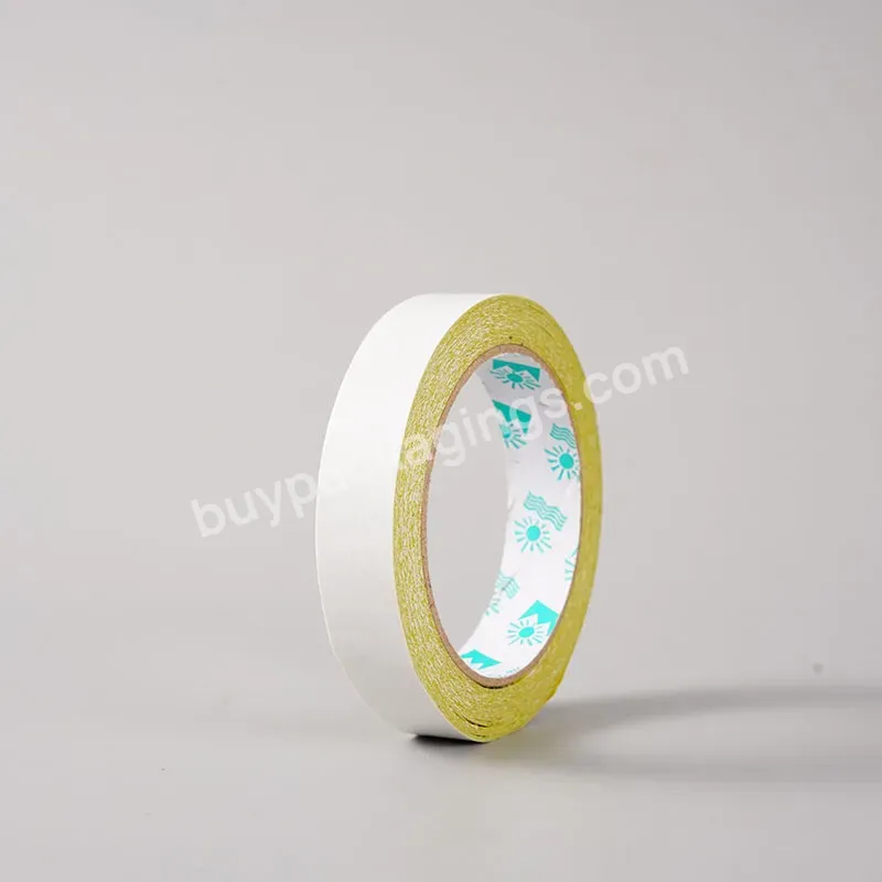Double-sided Tape Strong Adhesive Cloth High Adhesive White Double-sided Tape - Buy Adhesive Non Stretch Tape,High Stick Adhesive Tape,Brown Adhesive Tape.